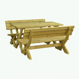 Bench & Table Set